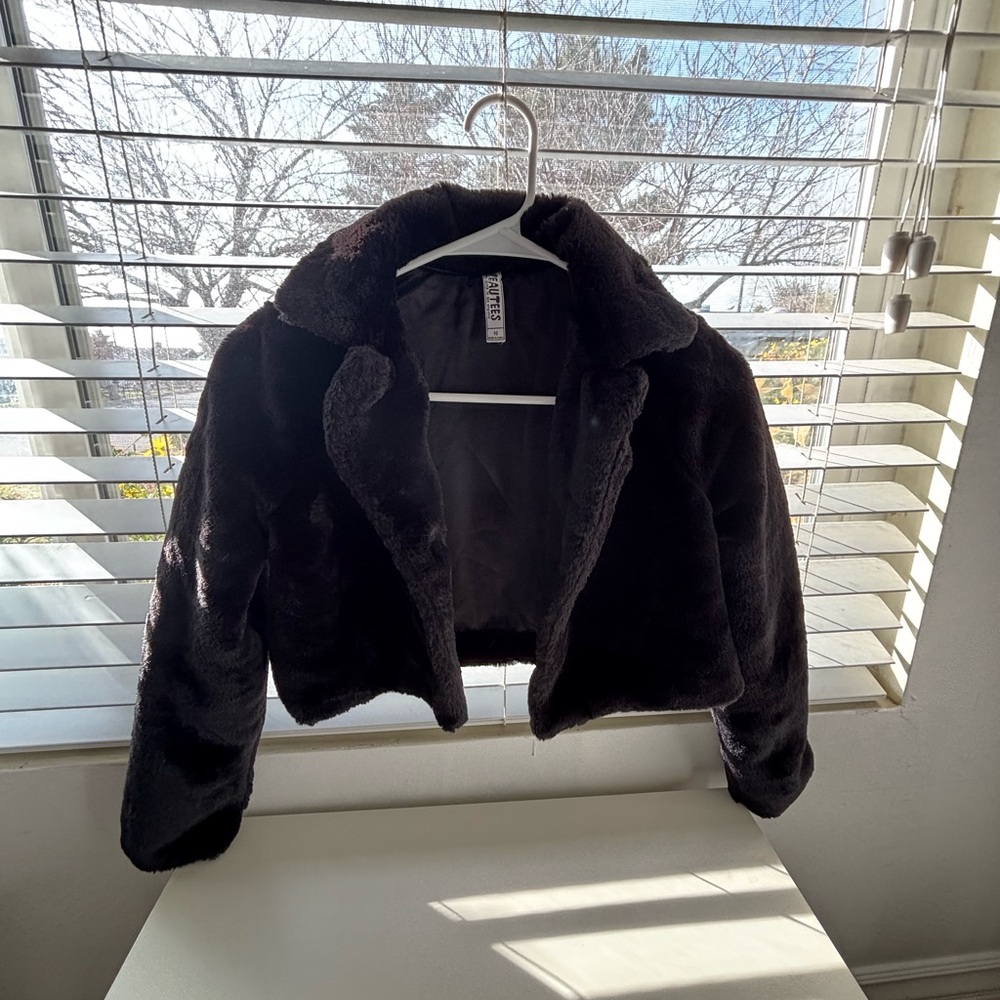A black sweater vest